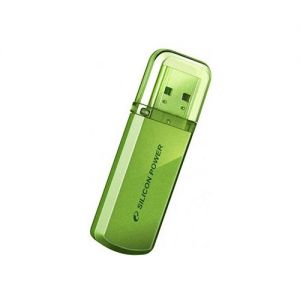 USB Flash Drive  4 Gb Silicon Power Helios 101 Green ― ТК-КОМФОРТ