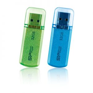 USB Flash Drive  4 Gb Silicon Power Helios 101 Blue ― ТК-КОМФОРТ